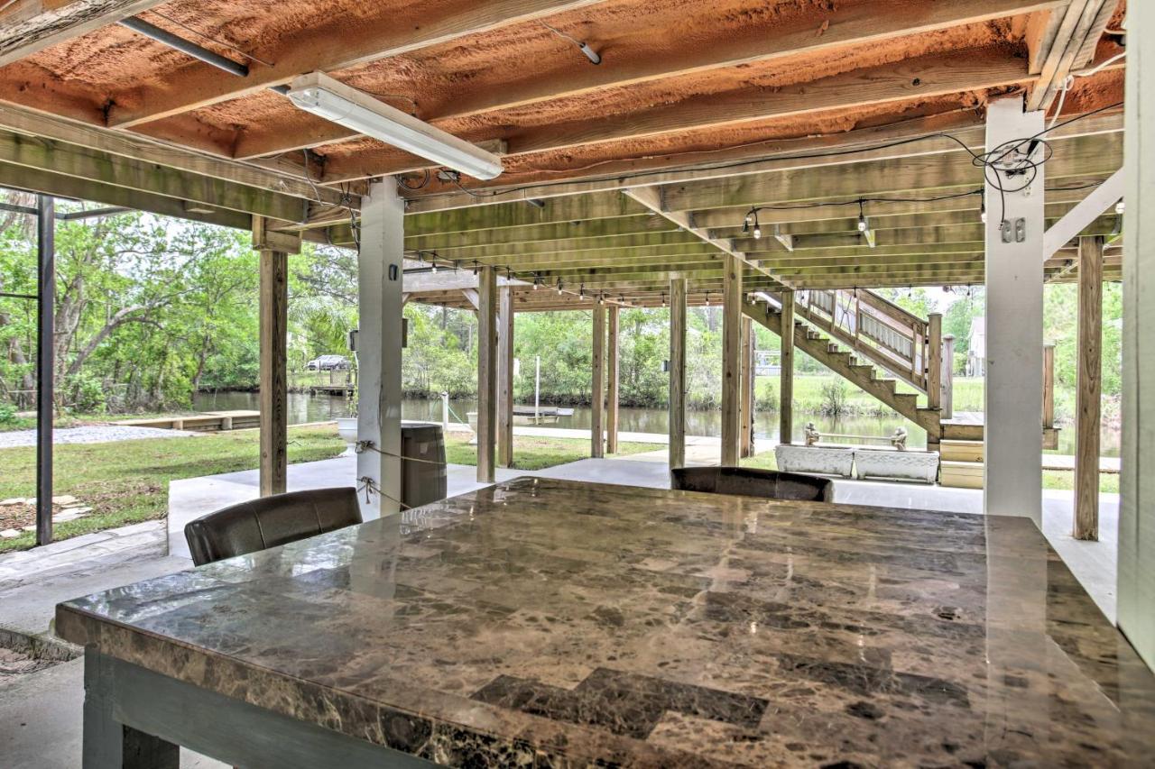 Bay St Louis House With Boat Dock And Launch! Villa Shoreline Park Eksteriør bilde