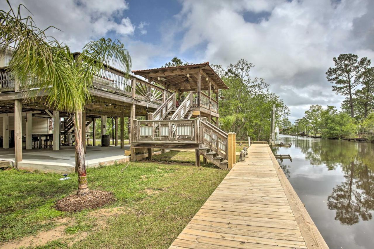 Bay St Louis House With Boat Dock And Launch! Villa Shoreline Park Eksteriør bilde